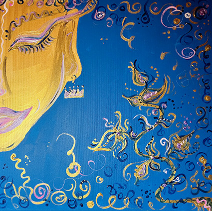 ON, BUDHA 2024 / 60x60 cm, na zakázku